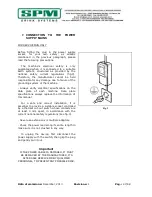 Предварительный просмотр 47 страницы SPM NINA1 Operator'S Manual