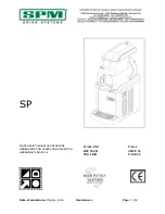 SPM SP Series Operator'S Manual предпросмотр