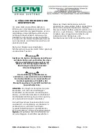 Предварительный просмотр 30 страницы SPM SP Series Operator'S Manual