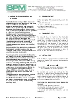 Предварительный просмотр 24 страницы SPM SP Operator'S Manual