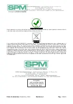 Preview for 59 page of SPM SP Operator'S Manual