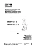 SPM SUPERCOLD 12 LT Instruction Manual предпросмотр