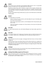 Preview for 8 page of Spohn & Burkhardt FS Series Operating Instructions Manual