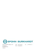 Preview for 92 page of Spohn & Burkhardt FS Series Operating Instructions Manual