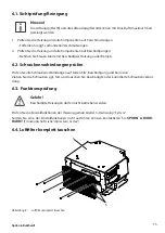 Preview for 107 page of Spohn & Burkhardt FS Series Operating Instructions Manual