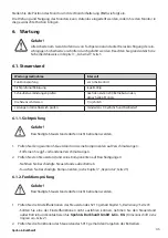 Предварительный просмотр 43 страницы Spohn & Burkhardt SV1C Series Operating Instructions Manual