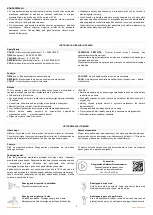 Preview for 3 page of Spokey 920886 User Manual