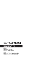 Предварительный просмотр 76 страницы Spokey 926743 User Manual