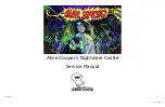 Spooky Pinball Alice Cooper's Nightmare Castle Service Manual preview