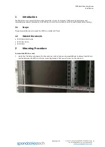 Preview for 4 page of Spoondoolies-Tech SP3X Mounting Manual