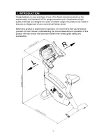 Preview for 3 page of Sport Art C572U BIKE Owner'S Manual