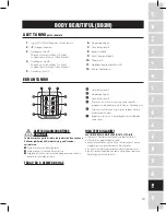 Preview for 103 page of SPORT ELEC BODY BEAUTIFUL User Manual