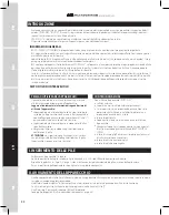 Preview for 22 page of SPORT ELEC Body control System MULTIPOSITION Manual