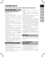 Preview for 3 page of SPORT ELEC FARMADOLOR User Manual