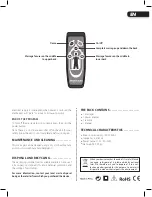 Preview for 9 page of SPORT ELEC LLS-01 H User Manual