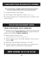 Preview for 6 page of SPORT ELEC Multisport Pro Instruction Manual