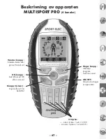 Preview for 63 page of SPORT ELEC Multisport Pro Instruction Manual