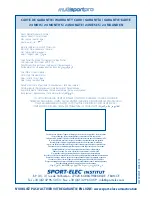 Preview for 53 page of SPORT ELEC SPORT PRO User Manual