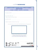 Preview for 17 page of SPORT ELEC ULTRANOMADE User Manual