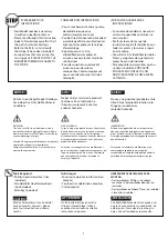 Preview for 2 page of Sport Squad STRIKE FOOSBALL Caliber SXF1002 Assembly Instructions Manual