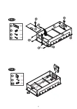 Preview for 6 page of Sport Squad STRIKE FOOSBALL Caliber SXF1002 Assembly Instructions Manual