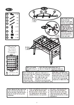 Preview for 8 page of Sport Squad STRIKE FOOSBALL Caliber SXF1002 Assembly Instructions Manual