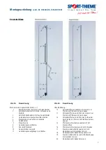 Preview for 7 page of Sport-thieme 1096907 Assembly Manual