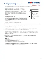 Предварительный просмотр 2 страницы Sport-thieme 11 113 6526 Instruction Of Assembly