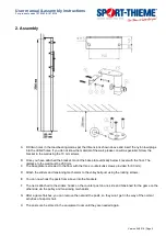 Preview for 7 page of Sport-thieme 167 8303 User Manual & Assembly Instructions