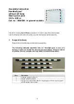 Preview for 6 page of Sport-thieme 203 4528 Assembly Instruction Manual