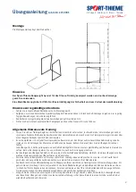 Предварительный просмотр 2 страницы Sport-thieme 273 0905 User Manual And Instructions