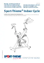 Sport-thieme 291 4800 Instructions For Assembly And Use preview