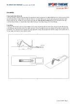 Preview for 8 page of Sport-thieme 323 5805 Instruction Manual