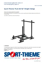 Preview for 5 page of Sport-thieme 329 8406 User Manual