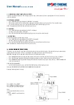 Preview for 10 page of Sport-thieme Active 291 0202 User Manual