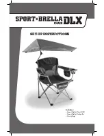 Предварительный просмотр 1 страницы Sport BRELLA DLX Setup Instructions