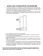 Preview for 6 page of Sportable Scoreboards Legasy Series Installation Instructions Manual