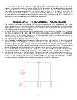 Preview for 5 page of Sportable Scoreboards SSB-3328DSP Installation Instructions Manual