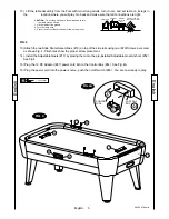 Preview for 7 page of Sportcraft 2-1-57-013 HG Assembly Instructions And Rules