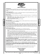 Preview for 9 page of Sportcraft 2-1-57-013 HG Assembly Instructions And Rules