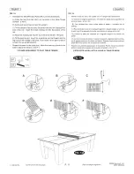 Предварительный просмотр 12 страницы Sportcraft Allendale 1-1-32-934 PL Assembly Instructions And Rules