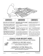 Preview for 3 page of Sportcraft Groove 34933A ES User Manual