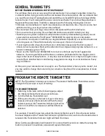 Preview for 12 page of SportDOG FIELD TRAINER 400 Operation Manual