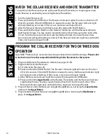 Preview for 14 page of SportDOG FIELD TRAINER 400 Operation Manual