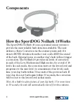 Preview for 4 page of SportDOG NoBark 18 Operating Manual