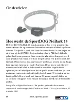 Preview for 68 page of SportDOG NoBark 18 Operating Manual