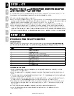 Preview for 18 page of SportDOG sd-1875e Operating Manual