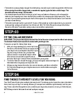 Preview for 10 page of SportDOG YardTrainer 100 Operating Manual