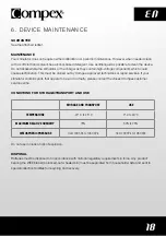 Preview for 21 page of Sportec Compex FIT 1.0 Instructions For Use Manual