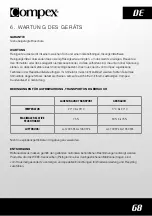 Preview for 71 page of Sportec Compex FIT 1.0 Instructions For Use Manual